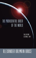 Cover: The Providential Order of the World - Wipf & Stock Publishers
