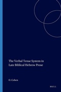 Cover: The Verbal Tense System in Late Biblical Hebrew Prose - Eisenbrauns