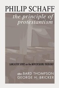 Cover: The Principle of Protestantism - Wipf & Stock Publishers