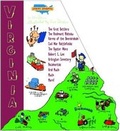 Cover: State Shapes Virginia - Black Dog & Leventhal Publishers Inc
