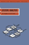 Cover: Systems Analysis - Palgrave Macmillan