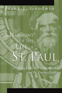 Bild: A Harmony of the Life of St. Paul - Wipf & Stock Publishers