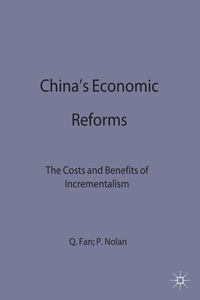 Enlarge image Cover: China's Economic Reforms - Palgrave Macmillan
