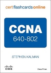 Abbildung von: CCNA 640-802 Cert Flash Cards Online, Retail Packaged Version - Cisco Press