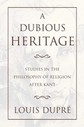 Bild: A Dubious Heritage: Studies in the Philosophy of Religion After Kant - Wipf & Stock Publishers