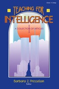Cover: Teaching for Intelligence - Corwin Press Inc
