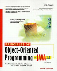 Enlarge image Cover: Principles of Object-Oriented Programming in Java 1.1 - iUniverse