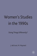 Cover: Women's Studies in the 1990s - Palgrave Macmillan