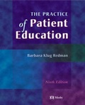 Cover: The Practice of Patient Education - Mosby