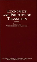 Cover: Economics and Politics of Transition - Palgrave Macmillan