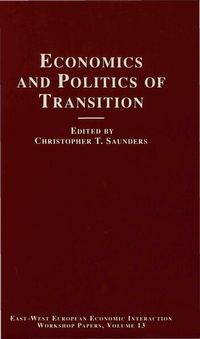 Enlarge image Cover: Economics and Politics of Transition - Palgrave Macmillan