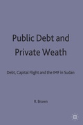 Cover: Public Debt and Private Wealth - Palgrave Macmillan