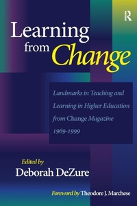 Enlarge image Cover: Learning from Change - Stylus Publishing