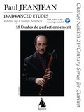 Cover: 18 Advanced Etudes for Clarinet: Charles Neidich 21st Century Series (Book/Online Audio) - Lauren Keiser Music Publishing