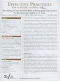 Cover: Effective Practices for Academic Leaders Vol 1, Issue 11 - Stylus Publishing