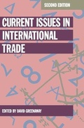Cover: Current Issues in International Trade - Palgrave Macmillan