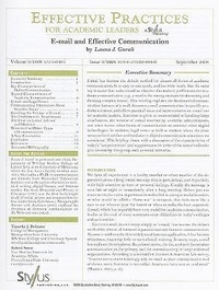Abbildung von: Effective Practices for Academic Leaders Vol 3, Issue 3 - Stylus Publishing