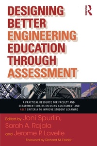 Enlarge image Cover: Designing Better Engineering Education Through Assessment - Stylus Publishing