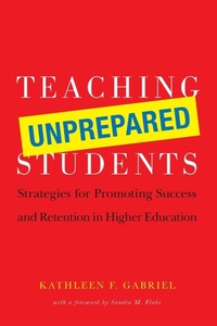 Enlarge image Cover: Teaching Unprepared Students - Stylus Publishing