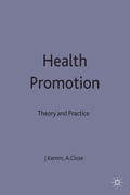 Cover: Health Promotion - Palgrave Macmillan
