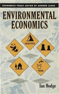 Enlarge image Cover: Environmental Economics - Palgrave Macmillan