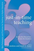 Cover: Just in Time Teaching - Stylus Publishing