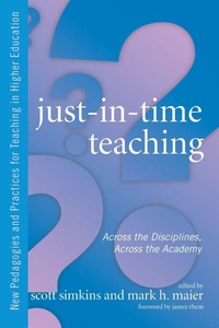Enlarge image Cover: Just in Time Teaching - Stylus Publishing