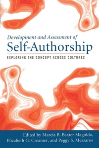 Enlarge image Cover: Development and Assessment of Self-Authorship - Stylus Publishing