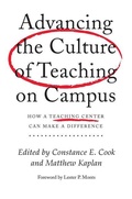 Cover: Advancing the Culture of Teaching on Campus - Stylus Publishing