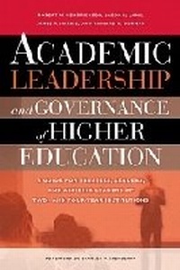 Enlarge image Cover: Academic Leadership and Governance of Higher Education - Stylus Publishing