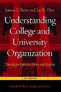 Enlarge image Cover: Understanding College and University Organization - Stylus Publishing