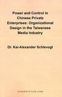Abbildung von: Power and Control in Chinese Private Enterprises - Dissertation.com