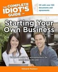 Cover: The Complete Idiot's Guide to Starting Your Own Business - Alpha