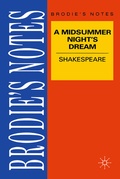Cover: Shakespeare: A Midsummer Night's Dream - Red Globe Press