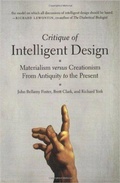Cover: Critique of Intelligent Design - Monthly Review Press,U.S.