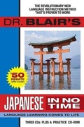 Cover: Dr. Blair's Japanese in No Time - Little, Brown and Company
