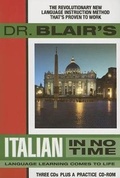 Cover: Dr Blair's Italian in No Time - Warner Books