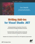 Cover: Writing Add-ins for Visual Studio .NET - APress