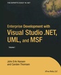 Cover: Enterprise Development with Visual Studio .NET, UML, and MSF - APress