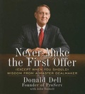 Cover: Never Make the First Offer - Gildan Audio