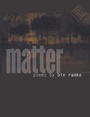 Cover: Matter - University Of Iowa Press