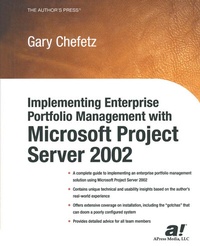 Abbildung von: Implementing Enterprise Portfolio Management with Microsoft Project Server 2002 - Apress