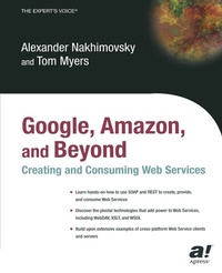 Enlarge image Cover: Google, Amazon, and Beyond: Creating and Consuming Web Services - APress