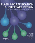 Cover: Flash MX Application And Interface Design - Friends of Ed