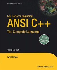 Abbildung von: Ivor Horton's Beginning ANSI C++ - Apress