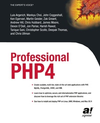 Enlarge image Cover: Professional PHP4 - APress