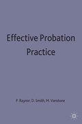 Cover: Effective Probation Practice - Red Globe Press