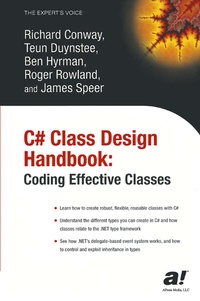 Abbildung von: C# Class Design Handbook - Apress