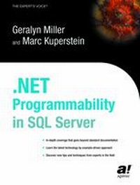 Abbildung von: .NET Programmability in SQL Server Yukon - Apress