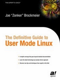 Enlarge image Cover: The Definitive Guide to User Mode Linux - Apress